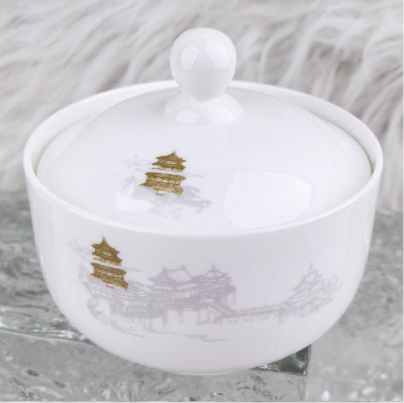 1 Zhumeng Penglai Sea Cucumber Serving Bowl - Image 1